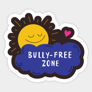 Bully-Free Zone Sticker